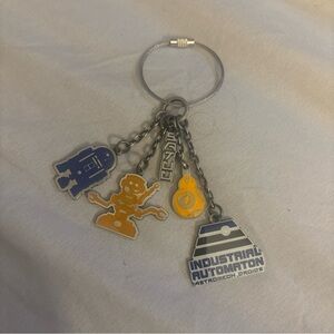 Disney Parks Star Wars Galaxy’s Edge Droid Depot  ASTROMECH DROIDS KEY CHAIN